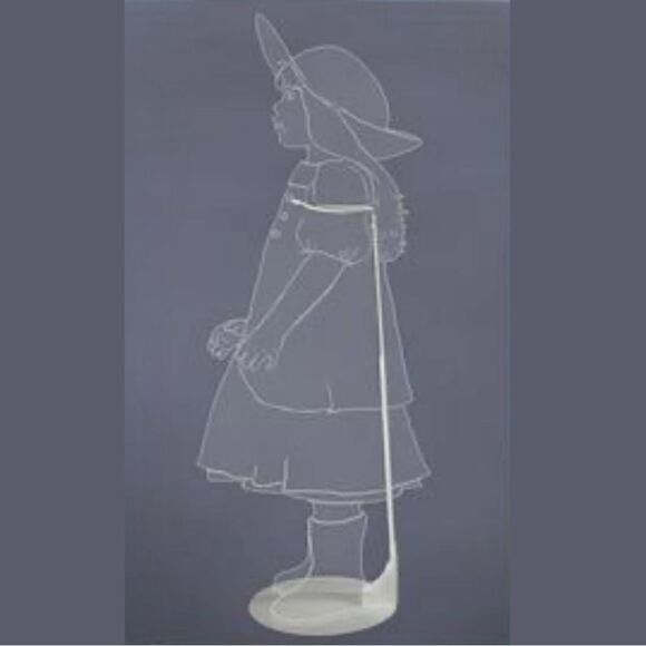 Vintage Price Products Adjustable Metal Doll Stand Set of 2 - Picture 2 of 12